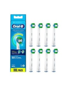 Pack de 8 cabezales recambios braun oral b eb20rb  8