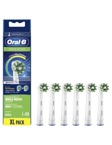 Pack de 6 cabezales  recambios braun oral  b eb50  6