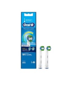 Pack de 2 cabezales  recambios braun oral  b er20rb  2