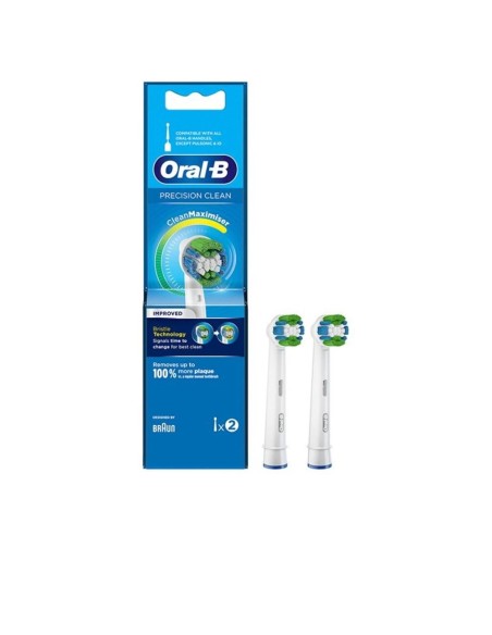 Pack de 2 cabezales  recambios braun oral  b er20rb  2