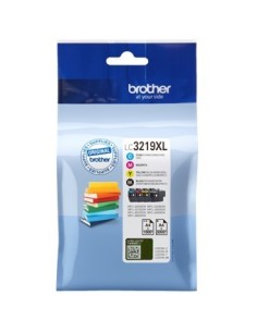 Pack cartuchos tinta brother lc3219xlval negro cian magenta amarillo 3000 paginas negro  1500 pagin