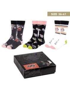 Pack calcetines 3 piezas otaku talla 36  41