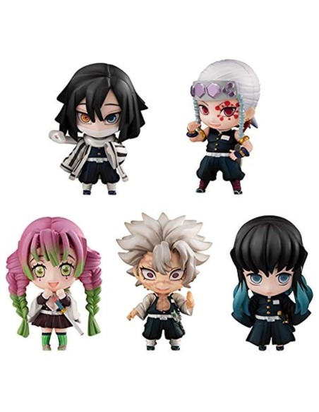 Pack 5 figuras megahouse demon slayer kimetsu no yaiba sailor tanjiro y the hashira set b