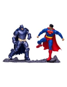 Pack 2 figuras mcfarlane toys collector multipack superman vs  armored batman