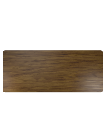 Nature tablero madera mdf walnut 150 x 75 cm