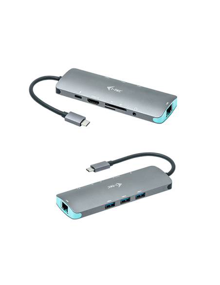 Nano docking station i  tec usb  c 4k con lan y power delivery 100w