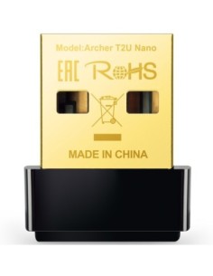 Nano adaptador usb 2 0 dual band wifi ac600 2 4ghz y 5ghz tp  link