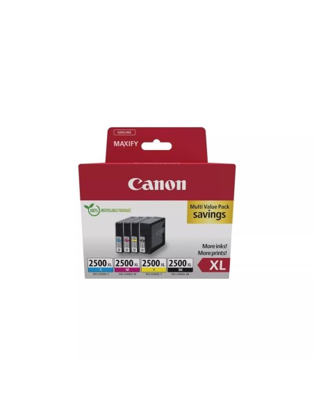 Multipack canon pgi  2500xl bk  c  m  y