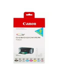 Multipack canon cli  42bk  c  m  y  pm  pc  gy  lgy pack 8