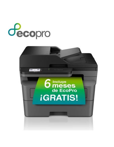 Multifuncion laser brother mfcl2860dwe monocromo  wifi  duplex  fax