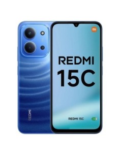Movil smartphone xiaomi redmi 15c 4  128gb azul