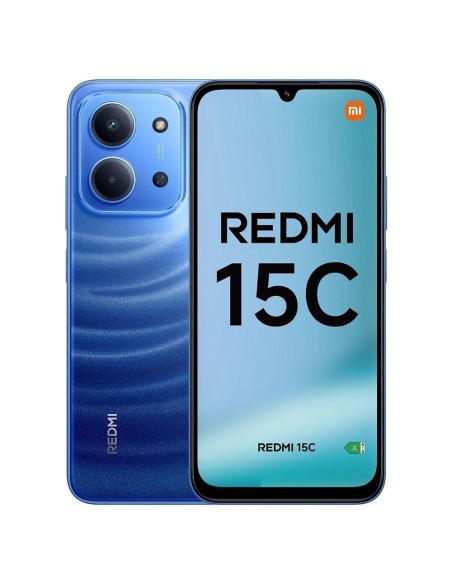 Movil smartphone xiaomi redmi 15c 4  128gb azul