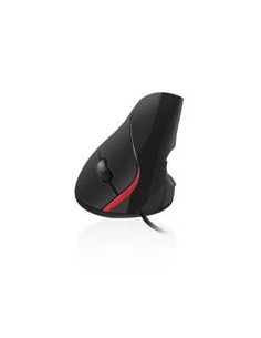 Mouse raton vertical ergonomico ewent ew3156 usb 2 0  1000dpi  negro