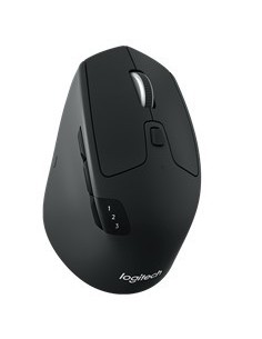 Mouse raton logitech m720 optico wireless y bluetooth inalambrico triathlon