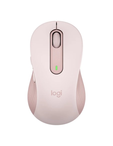 Mouse raton logitech m650 grande optico wireless inalambrico rosa
