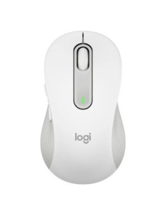 Mouse raton logitech m650 for business grande wireless inalambrico blanco crudo