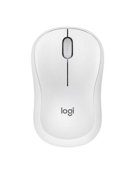 Mouse raton logitech m240 optico bluetooth silent blanco crudo
