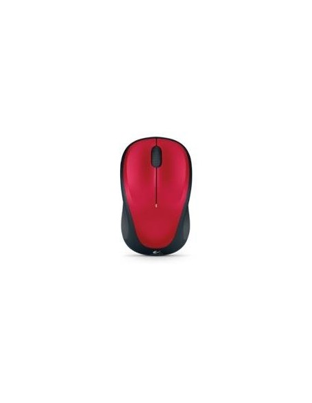 Mouse raton logitech m235 optico wireless inalambrico rojo