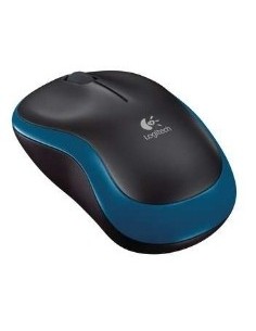 Mouse raton logitech m185 optico wireless inalambrico azul 2 4ghz