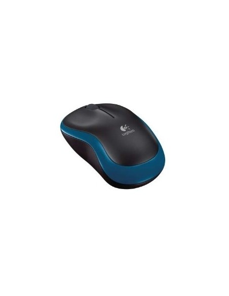 Mouse raton logitech m185 optico wireless inalambrico azul 2 4ghz