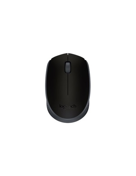 Mouse raton logitech m171 optico wireless inalambrico negro