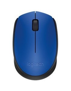 Mouse raton logitech m171 optico wireless inalambrico azul