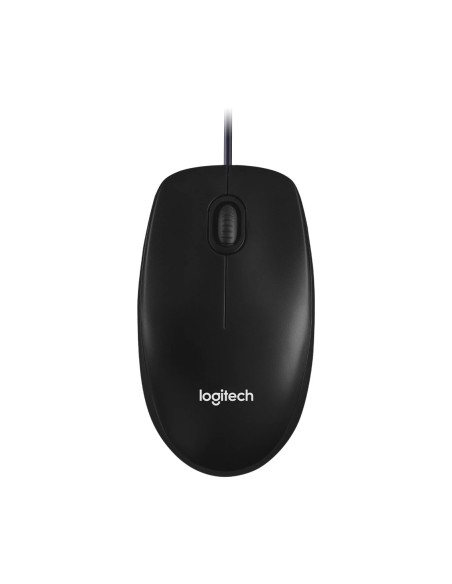 Mouse raton logitech m100 optico usb negro