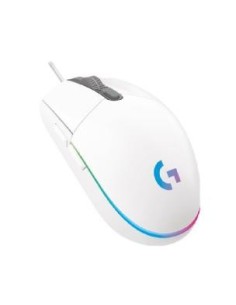 Mouse raton logitech g102 lightsync blanco gaming 8 000 dpi 6 botones