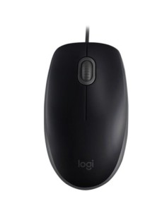 Mouse raton logitech b110 silent optico usb negro