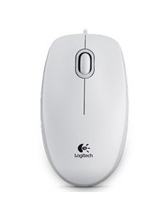 Mouse raton logitech b100 optico usb 2 0 blanco