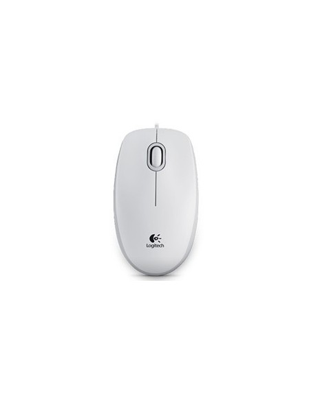 Mouse raton logitech b100 optico usb 2 0 blanco