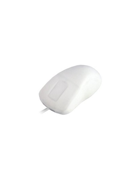 Mouse raton industrial active key usb optico ip68 blanco