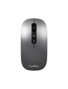 Mouse raton coolbox ia w02 gris 1600 dpi inalambrico rfbt