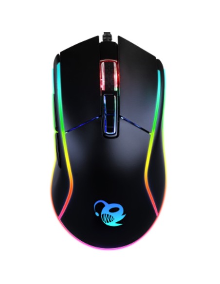Mouse raton coolbox gaming deep darth dpi ajustable usb rgb 6400dpi