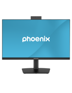 Monitor phoenix visión 24 pro 23 8 pulgadas full hd panel ips webcam integrada abatible hdmi  dp al