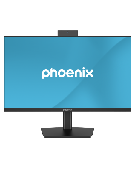 Monitor phoenix visión 24 pro 23 8 pulgadas full hd panel ips webcam integrada abatible hdmi  dp al