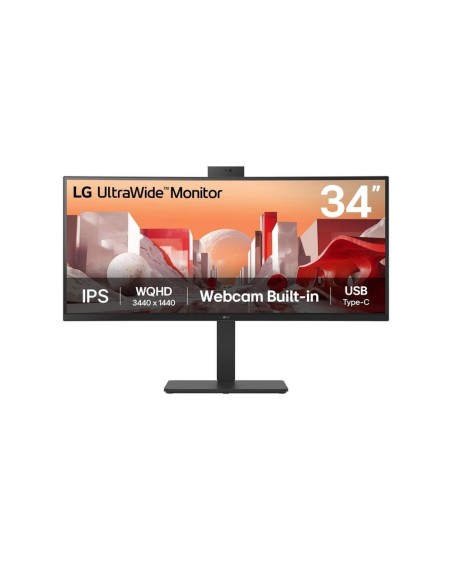 Monitor lg 34ba85qe  b 34 pulgadas wqhd 60hz