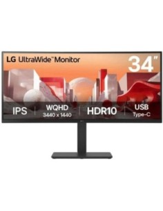 Monitor lg 34ba75qe  b 34 pulgadas wqhd 60hz