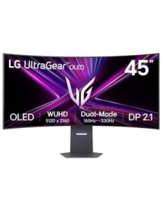 Monitor curvo gaming lg ultragear 45gx950a  b 44 5 pulgadas 5k 165hz