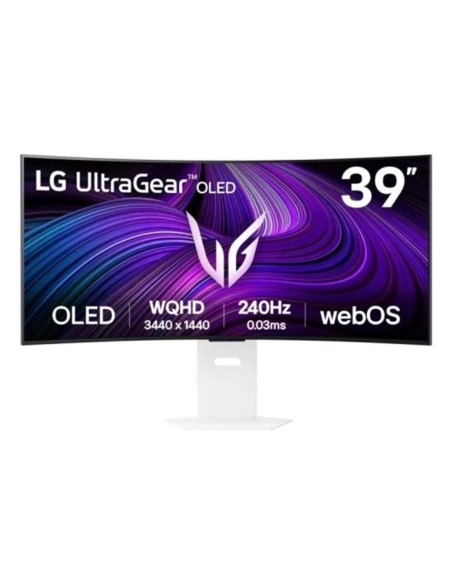 Monitor curvo gaming 39 pulgadas lg 39gx90sa  w wqhd 240hz