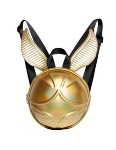 Mochila sphere karactermania harry potter snitch dorada