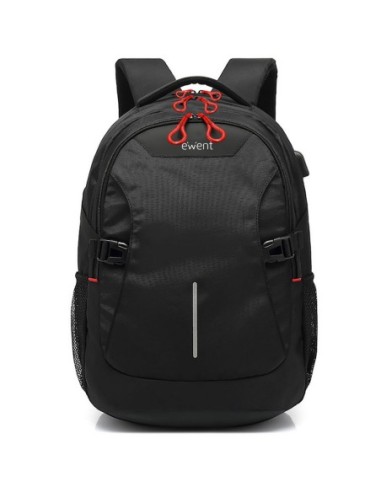 Mochila ewent para portatil de 15 6 pulgadas con salida usb