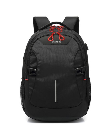 Mochila ewent para portatil de 15 6 pulgadas con salida usb