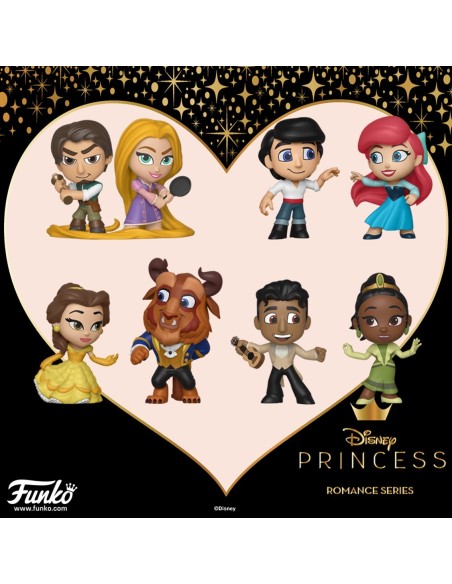 Mistery mini disney royal romance enredados flynn y rapunzel pack 2