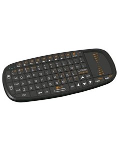 Mini teclado bluetooth con touchpad y puntero láser