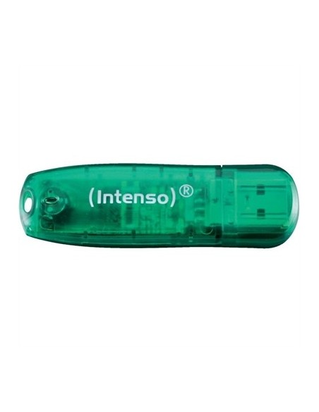 Memoria usb 2 0 intenso rainbow 8gb verde