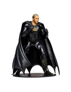 Megafigura mcfarlane toys dc multiverse the flash  batman michael keaton sin mascara