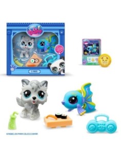 Mascotas little pet shop pack de 2 mascotas  1 unidad aleatoria