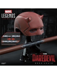 Máscara premium role play hasbro marvel legends series daredevil born again