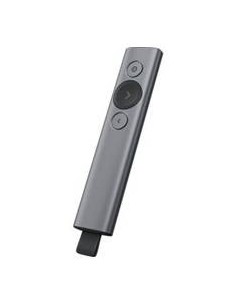 Mando wireless inalambrico logitech spotlight  universal  operativo hasta 30m  pizarra